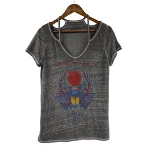 Journey Burnout Cold Shoulder T Lucky Brand Medium Band Tee